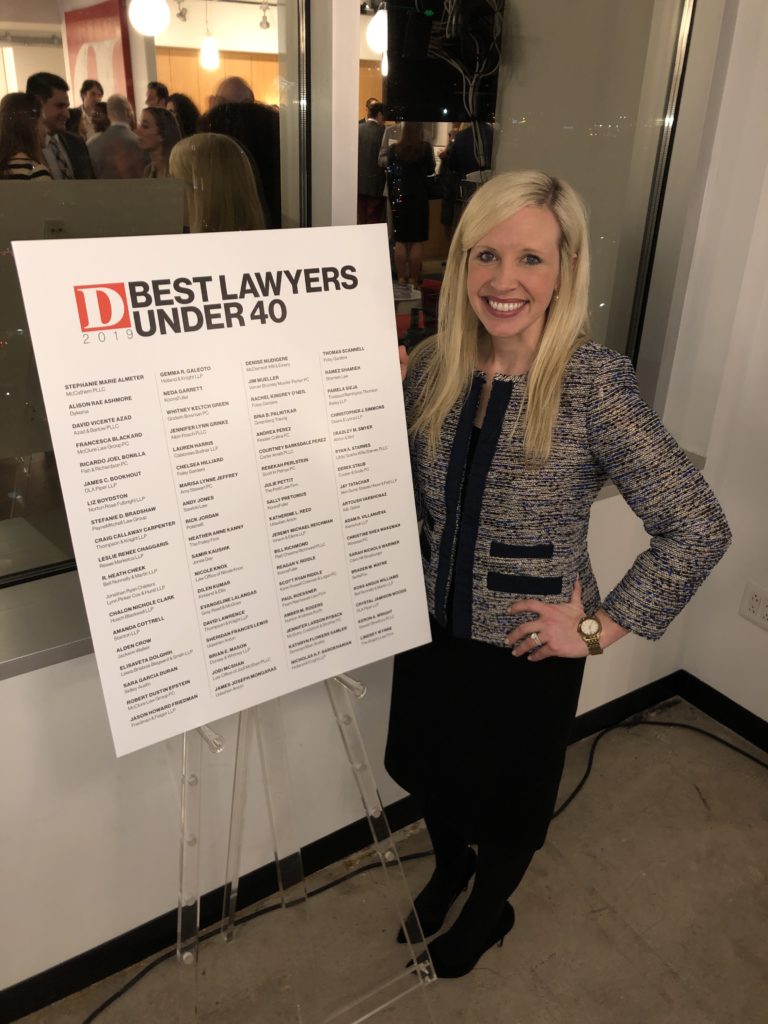 Jennifer Ryback Named Among D Magazine's "Best Lawyers Under 40
